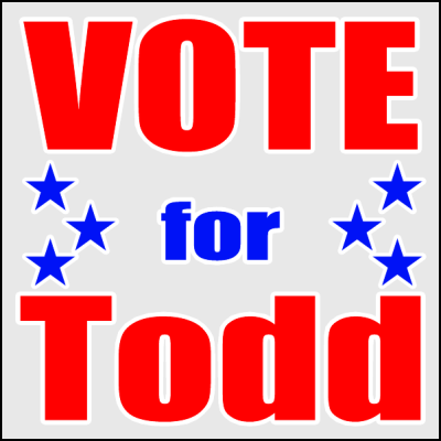 Item #12009 4.00" x 4.00" rectangles & squares with square corners spot color clear sticker