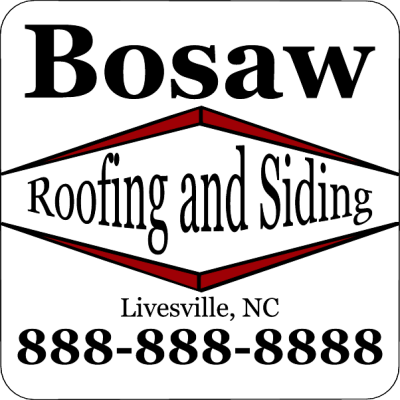 Item #15307 3.50" x 3.50" squares & rectangles with round corners spot color white sticker