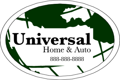 Item #21307 6.00" x 4.00" ovals spot color white sticker