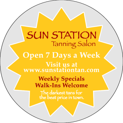 spot color static cling circle shape decals on clear face adhesive material.