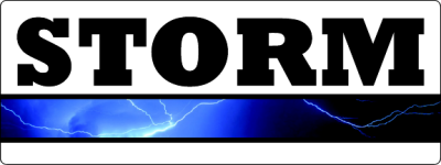 Item #37407 8.00" x 3.00" rectangles & squares with square corners full color white sticker