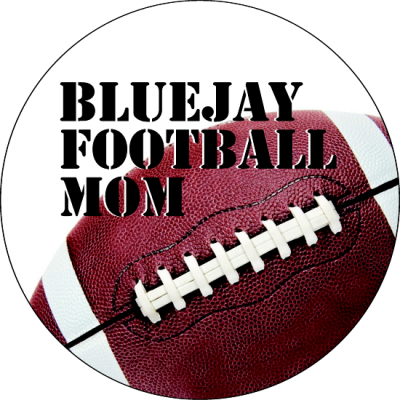 5.5" round white sticker