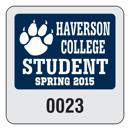 No. 4048 mini parking permit