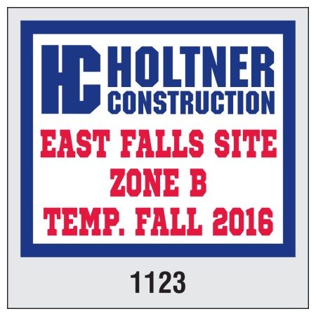 No. 745 square-cut parking permit