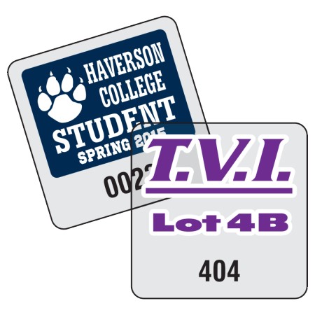 static cling mini parking permit