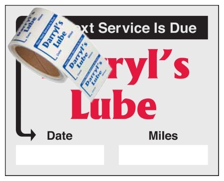 static cling service reminders No. 1207