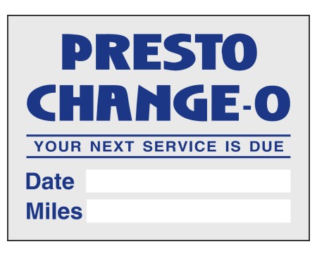 static cling service reminders No. 681